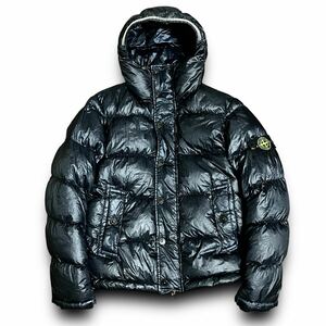 国内正規品 RARE Stone Island Down jacket black ストーンアイランド ダウンジャケット