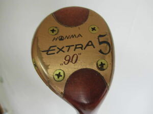 ★HONMA ホンマ EXTRA 90 フェアウエイウッド 5W 純正カーボンシャフト J361　★レア★激安★中古★　★