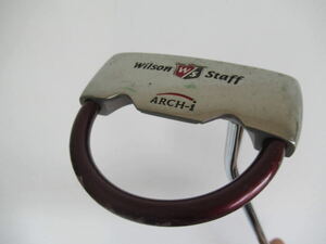 ★Wilson ウイルソン Staff ARCH-I パター 34インチ 純正スチールシャフト J378　★レア★激安★中古★　★