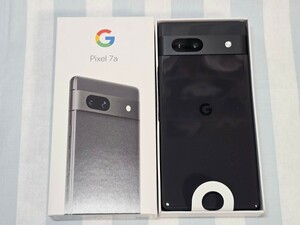 【新品未使用】Google Pixel 7a 本体 グーグル ピクセル SIMフリー Charcoal UQモバイル　一括購入品　ネットワーク制限◯ Android スマホ