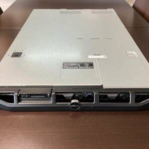 ☆１円スタート！【動作品・美品】DELL PowerEdge R310 Xeon L3406 2.26GHz メモリ12GB HDD 500GB×4(SATA 3.5インチ) DVD-ROM 電源×2の画像1