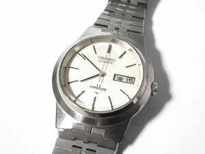 【Ai6☆】SEIKO/セイコー◇emblem/エンブレム/2409-0030/003-012◇1974年製♂23石自動巻き/ハイビート