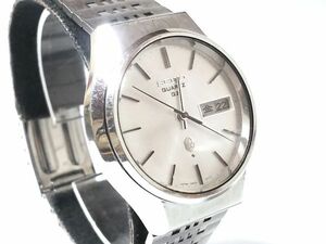 【Gt5】SEIKO/セイコー◇諏訪09クオーツ/0923-8010/QMQ020◇1975年製♂クオーツ/デイデイト/純正ブレス