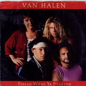 Van Halen 「Finish What Ya Started/ Sucker In A 3 Piece」米国WARNER盤EPレコード