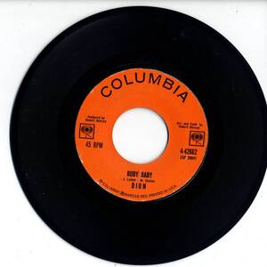 Dion 「Ruby Baby/ He'll Only Hurt You」 米国COLUMBIA盤EPレコード