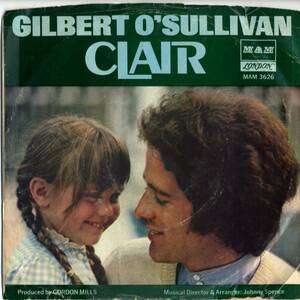 Gilbert O'Sullivan 「Clair/ Ooh-Wakka-Doo-Wakka-Day」　米国MAN盤EPレコード