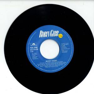 Robin Gibb 「Secret Agent/ King Of Fools」 カナダPOLYDOR盤EPレコード