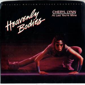 Cheryl Lynn 「At Last You're Mine」 ／ Marc Tanner 「Look What You've Donr To Me」　米国盤EP　映画「Heavenly Bodies」より 