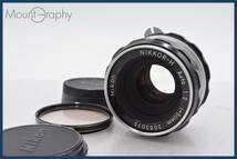 ★極上美品★ ニコン Nikon NIKKOR-H Auto 50mm F2 非Ai 前後キャップ&レンズフィルター付 ★完動品★ 同梱可 #tk2730_画像1