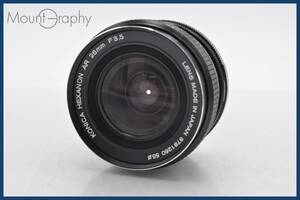 ★極上美品★ コニカ Konica HEXANON AR 28mm F3.5 ★完動品★ 同梱可 #tk2959