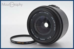 ★良品★ シグマ SIGMA SUPER-WIDE II 24mm F2.8 レンズフィルター付 キヤノンEFマウント(AF) 同梱可 #tk3130