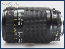 ★良品★ NIKON ニコン AF NIKKOR 70-210mm F4-5.6 ★完動品★同梱可 前後キャップ付 #i5838_画像5