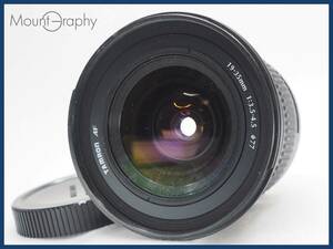 ★実用美品★ TAMRON タムロン AF 19-35mm F3.5-4.5 ★完動品★同梱可 後キャップ付 キヤノンEFマウント(AF) #i5878