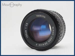 ★実用美品★ NIKON ニコン SERIES E 100mm F2.8 #i5954