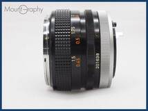 ★実用美品★ CANON キヤノン FD 50mm F1.4 ★完動品★同梱可 #i6115_画像6