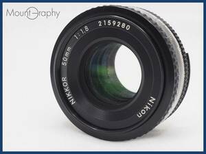 ★実用美品★ NIKON ニコン Ai-S NIKKOR 50mm F1.8 ★完動品★同梱可 #i6127