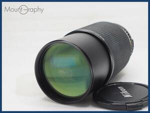 ★実用美品★ NIKON ニコン SERIES E Zoom 70-210mm F4 ★完動品★同梱可 前後キャップ付 #i6212