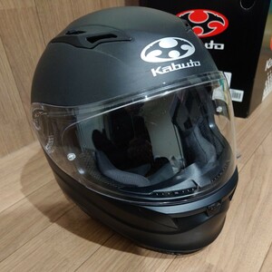 OGK KABUTO KAMUI2 Mサイズ フラットブラック フルフェイスヘルメット オージーケー カブト カムイ FLAT BLACK