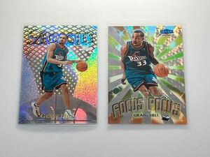 Grant Hill 99-00 Fleer Ficus Focus Pocus 98-99 Topps Legacies 2枚セット Detroit Pistons NBAカード