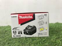 【未使用品】makita(マキタ) 18V6.0Ahリチウムイオンバッテリー残量表示付 BL1860B (A-60464) IT6Q5YSJLBKE_画像1