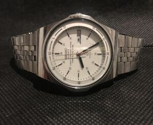稼働 SEIKO QZ TYPE II 7559-6010 タイプ2 TIME IN THE DARK アナログ クォーツ 腕時計 希少品 オリジナルブレス 1979年製 