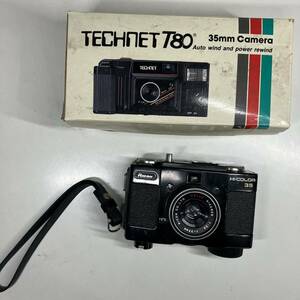 1円〜 2T RICOH35mmレンズシャッター HI・COLOR35 フィムカメラ カメラ リコー ハイカラー レンズf＝35mm ブラック 箱は梱包用 動作未確認