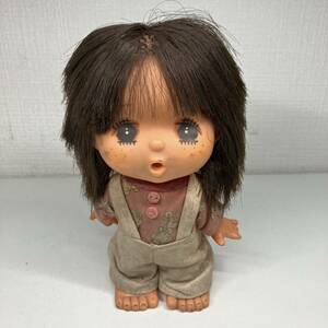 1 jpy ~ 2* seat gchimado moa zerujeje doll Showa Retro retro sofvi bisque doll girl Vintage that time thing total length approximately 15cm