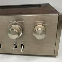 1円〜 2☆ ONKYO プリメインアンプ Integra A-766 オンキョー INTEGRATED STEREO AMPLIFIER ステレオ （土台ぐらつきあり）通電確認済み_画像5