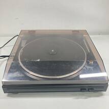 1円〜 3F DENON デノン ターンテーブル DP-29F レコードプレーヤー 動作確認済み フルオート FURRY AUTOMATIC TURNTABLE SYSTEM 回転確認_画像4