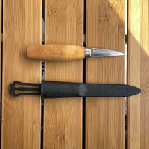 MORAKNIV WOOD CARVING 122 (LC) / モーラナイフ ウッド カービング 122 (LC)　未使用品_画像2