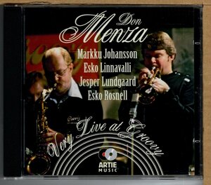 【中古CD】DON MENZA / VERY LIVE AT GROOVY