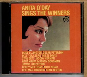 【中古CD】ANITA O’DAY / SINGS THE WINNERS