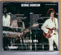 【中古CD】GEORGE HARRISON / SEATTLE 1974_画像2