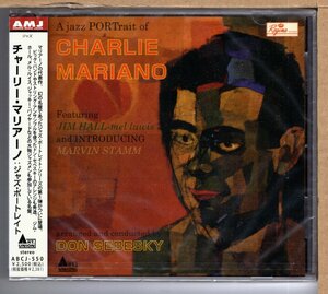 【新品CD】チャーリー・マリアーノ / ジャズ・ポートレイト　CHARLIE MARIANO / A JAZZ PORTRAIT OF