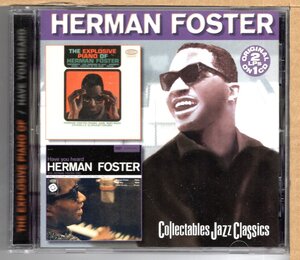 【中古CD】HERMAN FOSTER / THE EXPLOSIVE PIANO OF + HAVE YOU HEARD