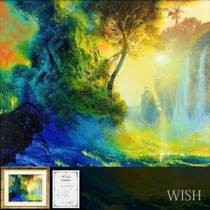 【真作】【WISH】デイル・ターブッシュ Dale Terbush「オール ユア ハート」油彩 8号大 証明書 ◆貴重オリジナル作品・幻想美 #24032024