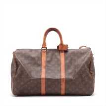 【LOUIS VUITTON ルイヴィトン】 モノグラム キーポル45 M41428 シリアル不明瞭 ボストンバッグ メンズ レディース ブランド LV _画像1