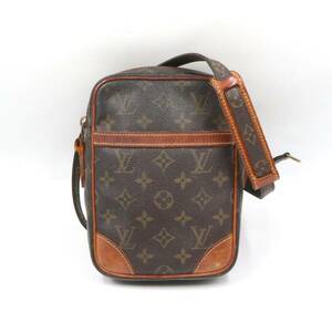 ★LOUIS VUITTON ルイヴィトン M45266 モノグラム ダヌーブ ショルダーバッグ クラッチバッグ レディース メンズ ブラウン系 