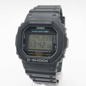 稼働 【CASIO カシオ】 G‐SHOCK ジーショック DW-5600E ブラック デジタル メンズ 腕時計 QZ 