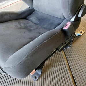 RECARO セミバケットシート SR-7F KK100 ブラック ★V35 スカイラインにて使用 81-093.00.829-0の画像7