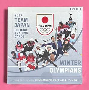 EPOCH 2024 TEAM JAPAN オフィシャルトレーディングカード WINTER OLYMPIANS 新品未開封ボックス シュリンク付き