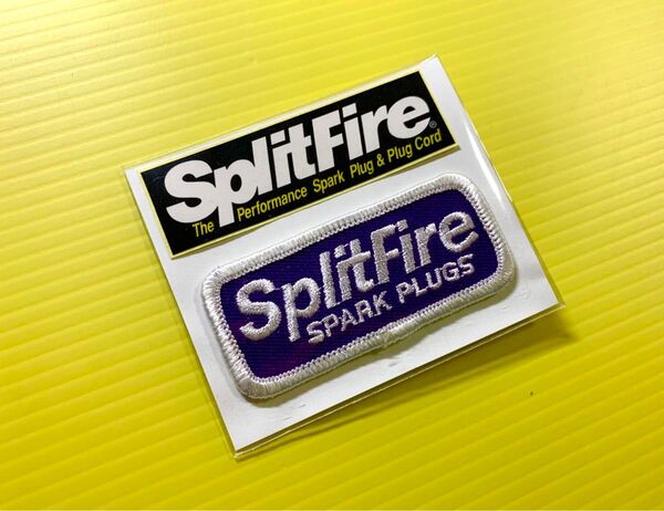 非売品 SplitFire スプリットファイアー 販促 エンブレム 刺繍ワッペン ステッカー セット ツナギ カスタム ガレージ