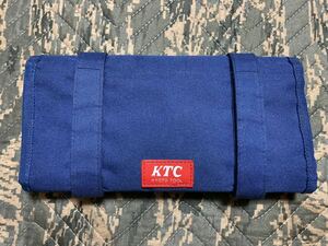 KTC (京都機械工具) ツールロール ツールケース 車載工具入れ ブルー(限定カラー)