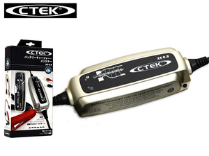 CTEK バッテリーチャージャー＆メンテナー シーテック 0.8A 100V 50/60Hz バイク 小型マリン 小型農機具 XS0.8JP 送料無料
