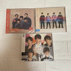SexyZone CD 「よびすて」「RUN」「NOT FOUND」