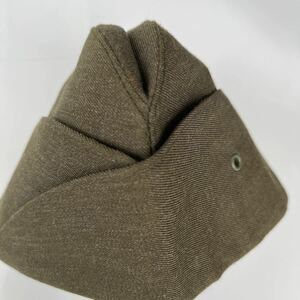 米軍放出品　ギャリソンキャップ　帽子　中古品　CAP GARRISON MAN’S6 5/8
