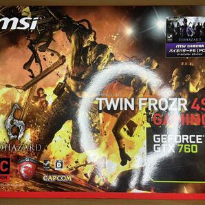 MSI GTX760 グラフィックボード N760GTX Twin Frozr 4S OCの画像1