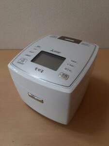 【あ53】NJ-KSE10C-W MITSUBISHI 三菱 IH 炊飯器 炊飯ジャー 2021年製 通電確認済み 動作品