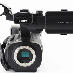 【希少な超美品★】液晶用ファインダー付き！ソニー SONY NEX-EA50JH レンズ交換式NXCAMカムコーダー デジタルビデオカメラ #M10276の画像3