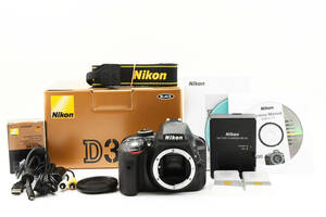 【付属品多数★】動作良好★ ニコン Nikon D3300 デジタル一眼レフ カメラ ボディ #M10343